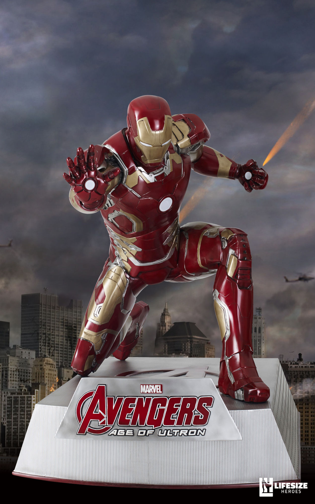 Iron Man Avengers Endgame - lebensgroße Statue 1:1 Figur