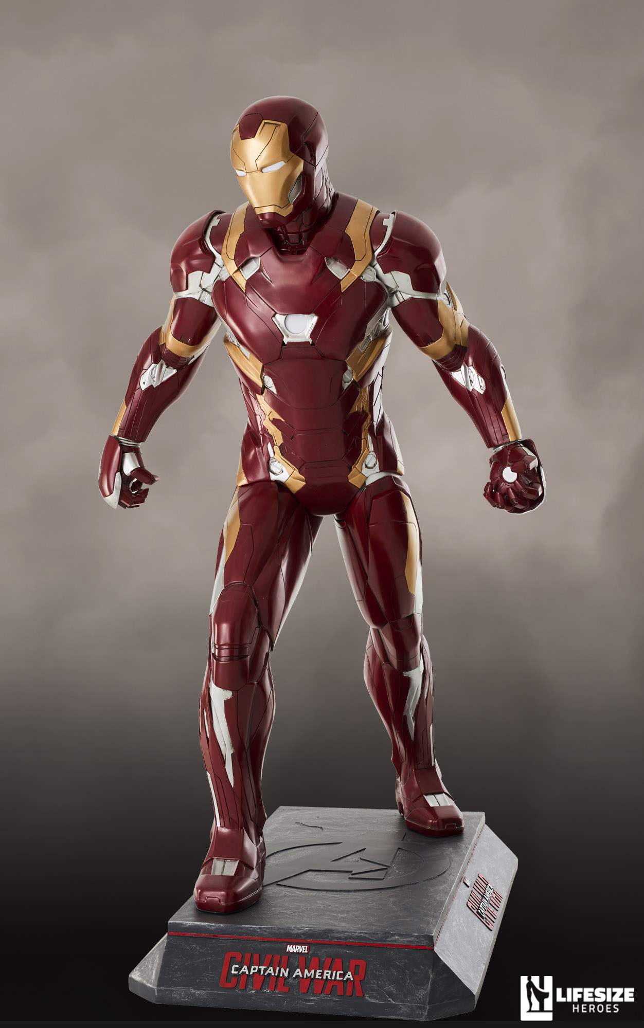 Iron Man Avengers Endgame - lebensgroße Statue 1:1 Figur