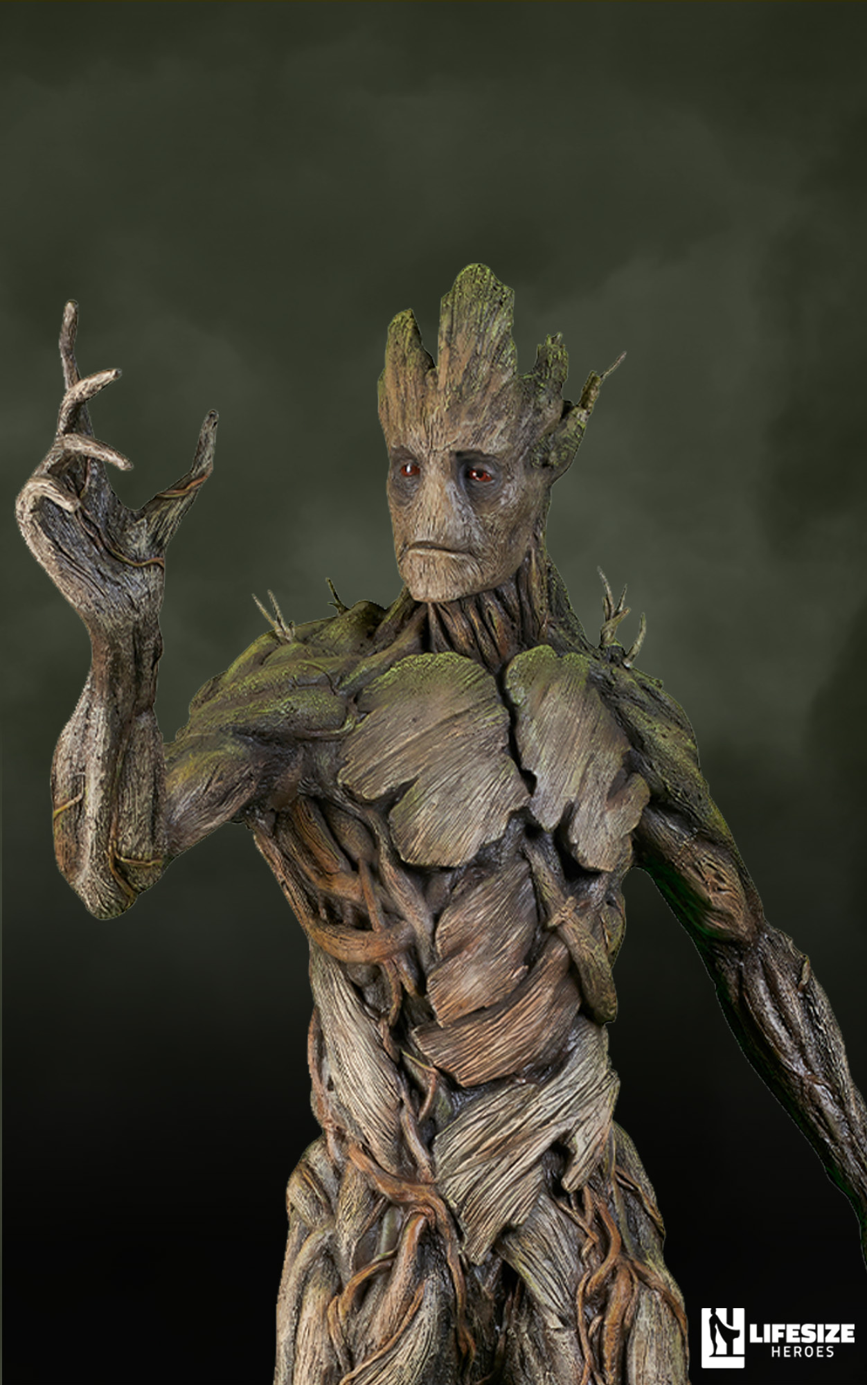 Groot - lebensgroße Statue / Figur