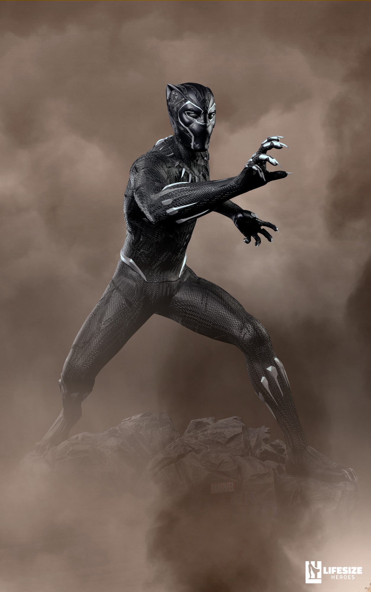 Black Panther - full size Avengers Statue 1:1 Figure