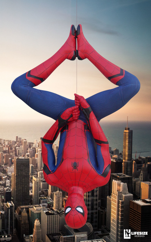 Spider-man Homecoming hanging